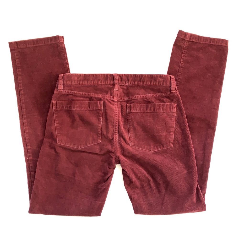 J Crew Matchstick Merlot Corduroy 27R - Picture 5 of 5